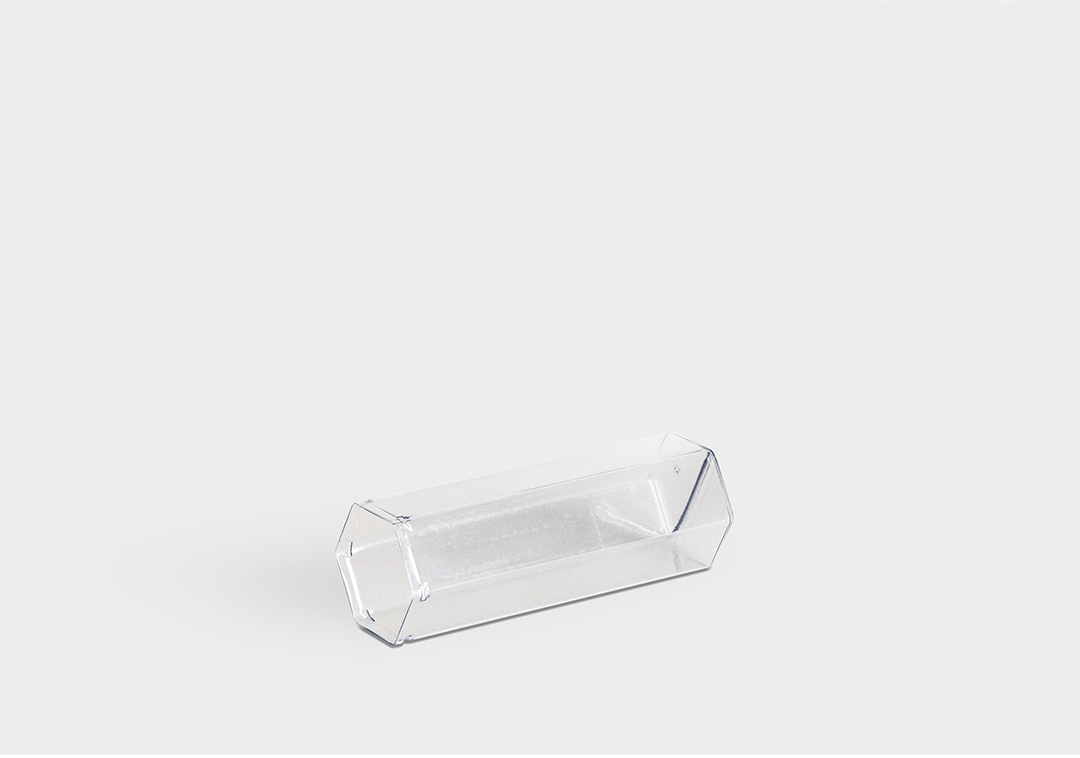 Verpackungshülse HexPack HexPack: sechseckige Schutz- und Verpackungshülse mit Rastermechanik-Längenverstellung.